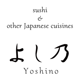 Yoshino, Sushi and Japanese cuisine restaurant, located at Nishinotoin Rokujo, Kyoto